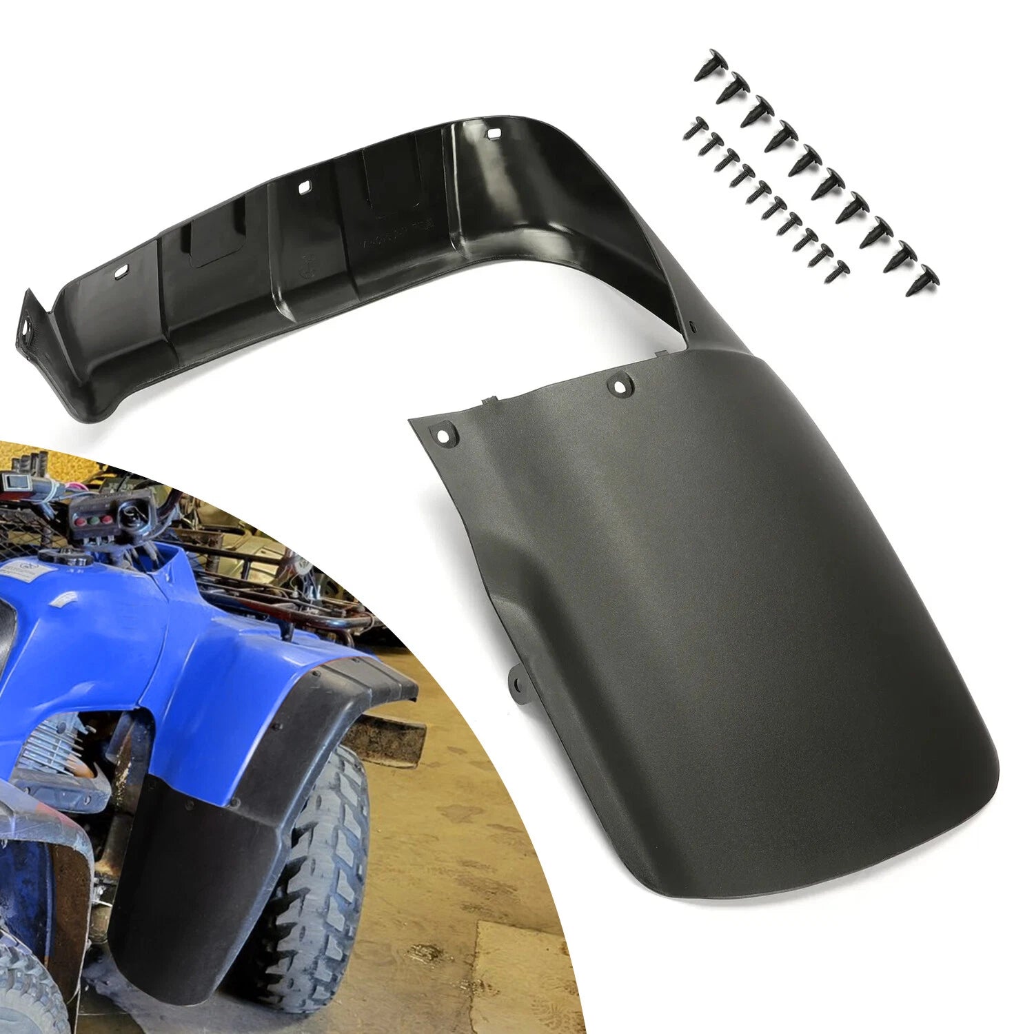 Front Right Fender Flare Mud Guard for Honda FourTrax 300 TRX300 (1996–2000)