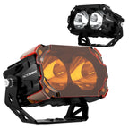 2X 4.5" LED Work Pod Light Flood Lamp for Jeep Truck ATV (Offroad)