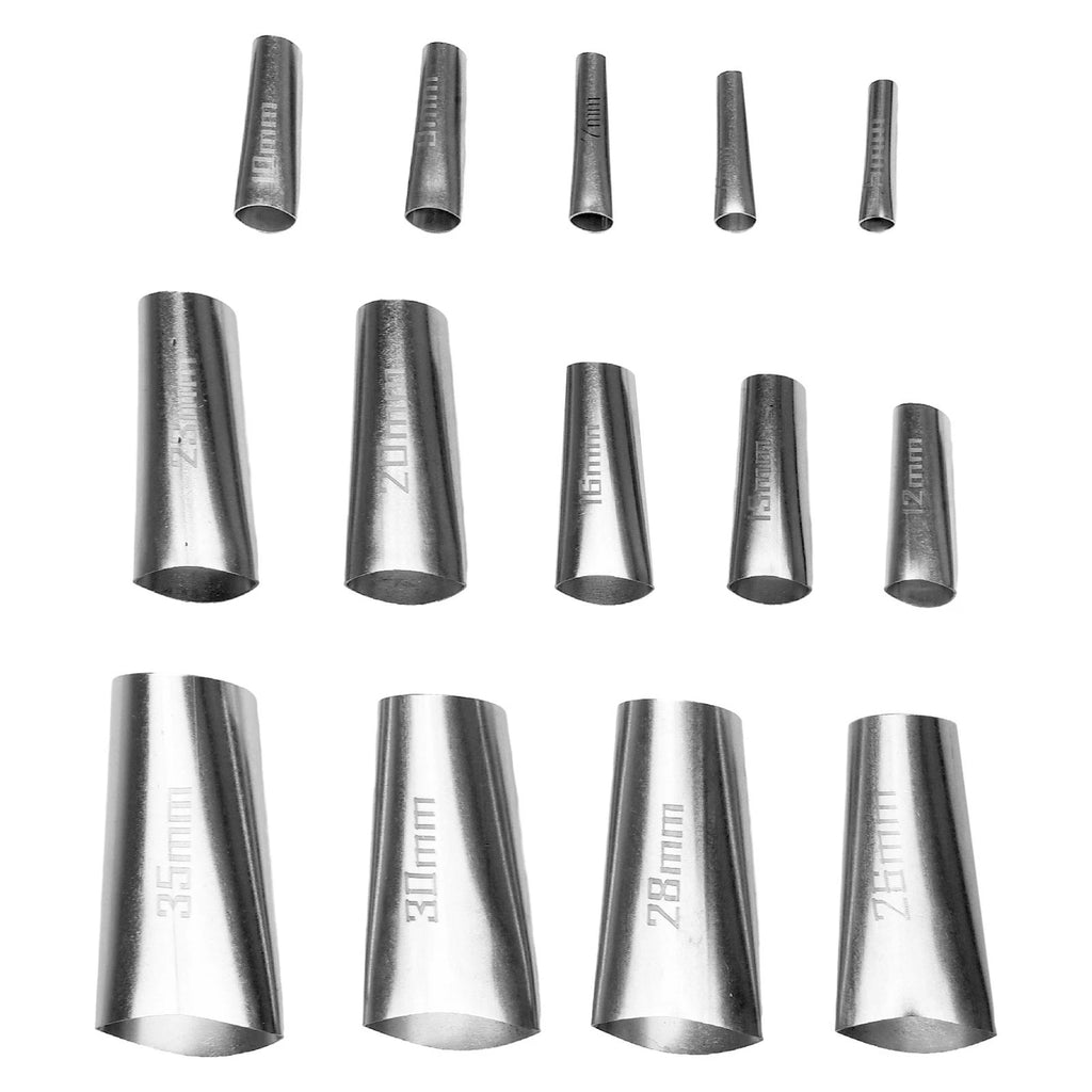 14X Stainless Steel Caulking Nozzle Applicator Tool for Universal Use