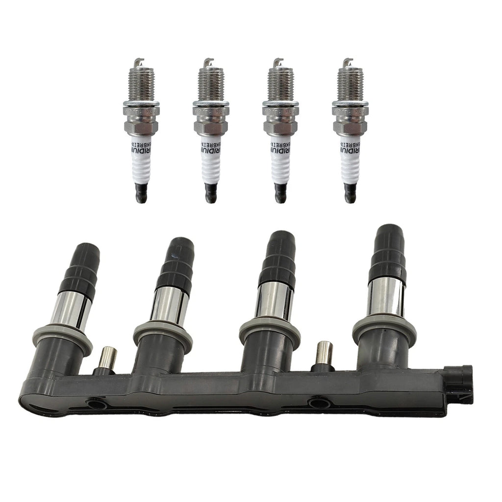 Ignition Coils + 4X Spark Plugs for Chevrolet Sonic (2012–2018) 55561655