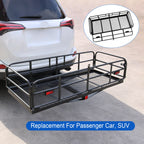 Folding Cargo Basket for Car SUV (500lbs Capacity)