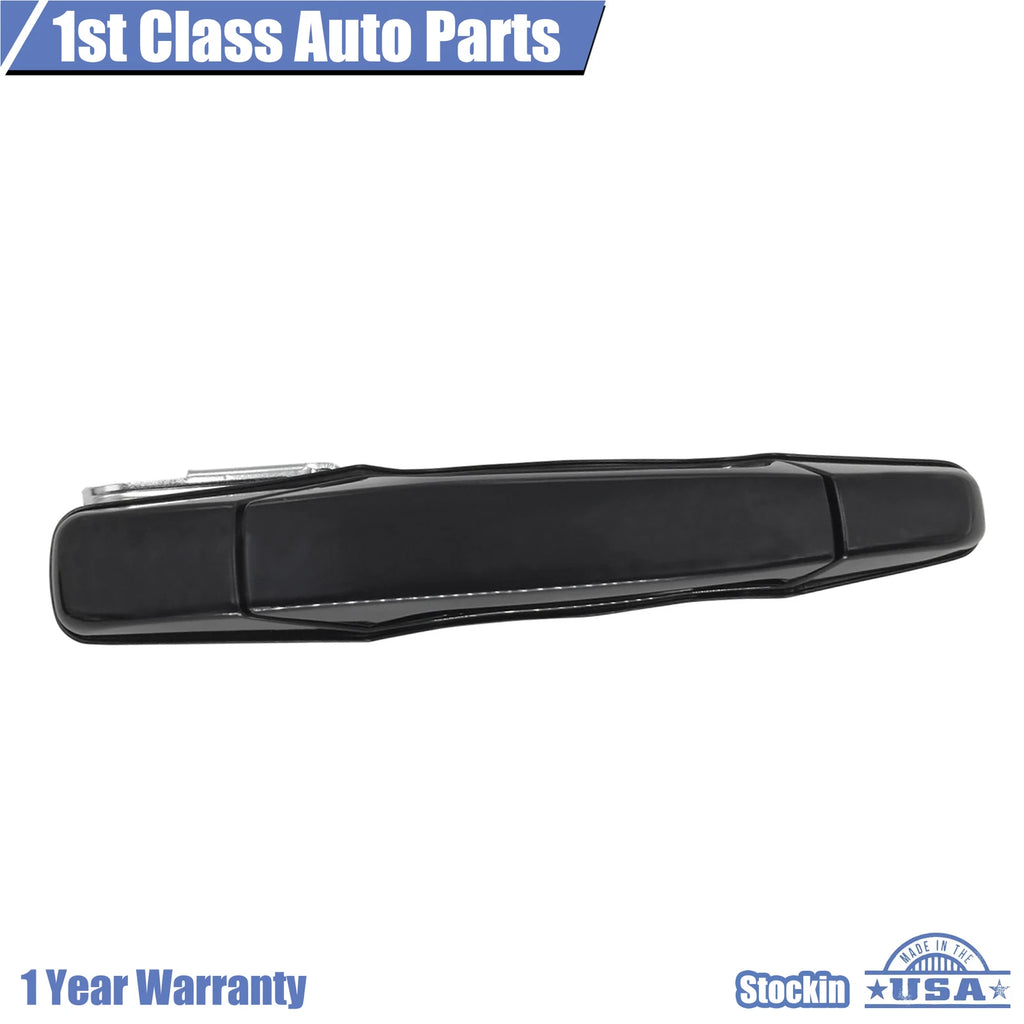 Right Passenger Side Black Outside Door Handle for Chevrolet GMC Cadillac