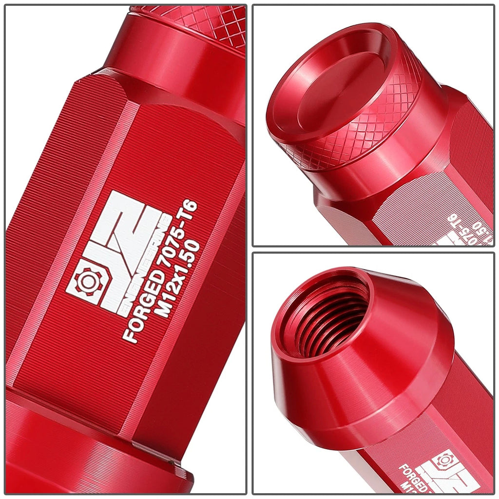 Set of 20 Closed End Lug Nuts M12 X1.5 24mm OD for J2 Engineering