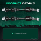 2X Front Stabilizer Bar Link Kit for Ford F-150 (2005–2008) K80337
