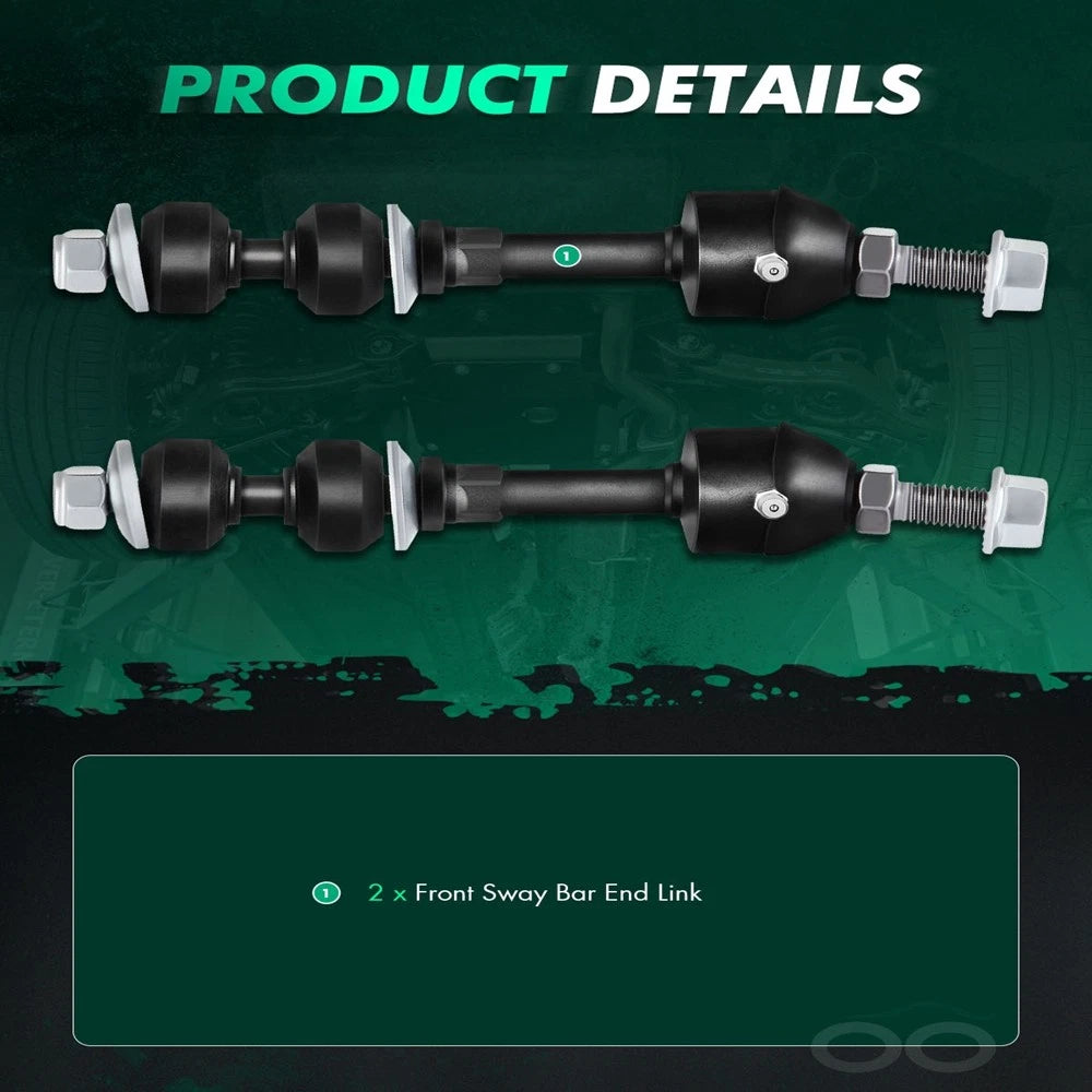 2X Front Stabilizer Bar Link Kit for Ford F-150 (2005–2008) K80337