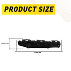 Front Bumper Cover Retainer Brackets Pair for Lexus IS250 IS350 (2006–2013)