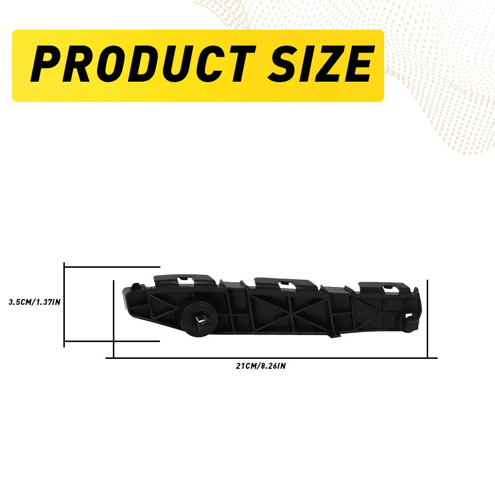 Front Bumper Cover Retainer Brackets Pair for Lexus IS250 IS350 (2006–2013)