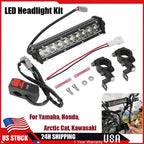 LED Headlight Light Switch Kit for Kawasaki KFX 50/90 (2003–2023)