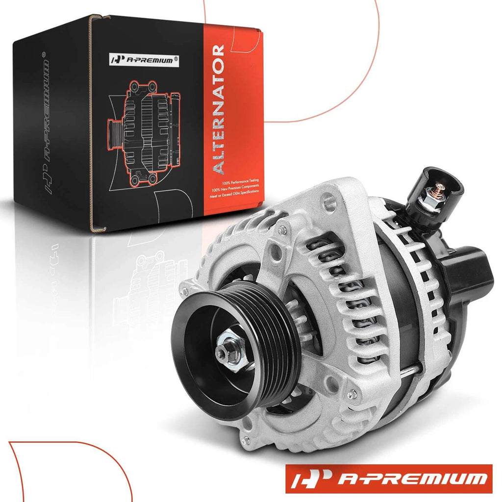 Alternator for Honda Accord (2004–2007) V6 3.0L 130A 6-Groove Pulley