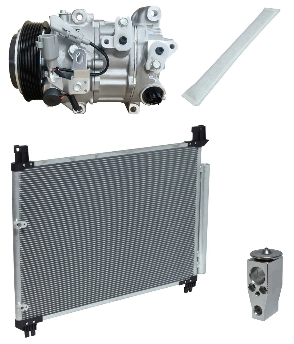 AC Compressor Kit With Condenser for Toyota Highlander 3.5L (2019-2019)