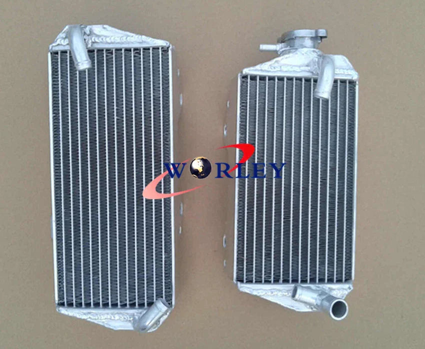 Aluminum Radiator + Red Hose for Suzuki RMZ450 2008-2014 (2008-2014)