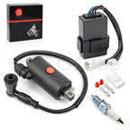 Ignition Coil CDI Box Spark Plug for Kawasaki Bayou 300 (1988–2004)