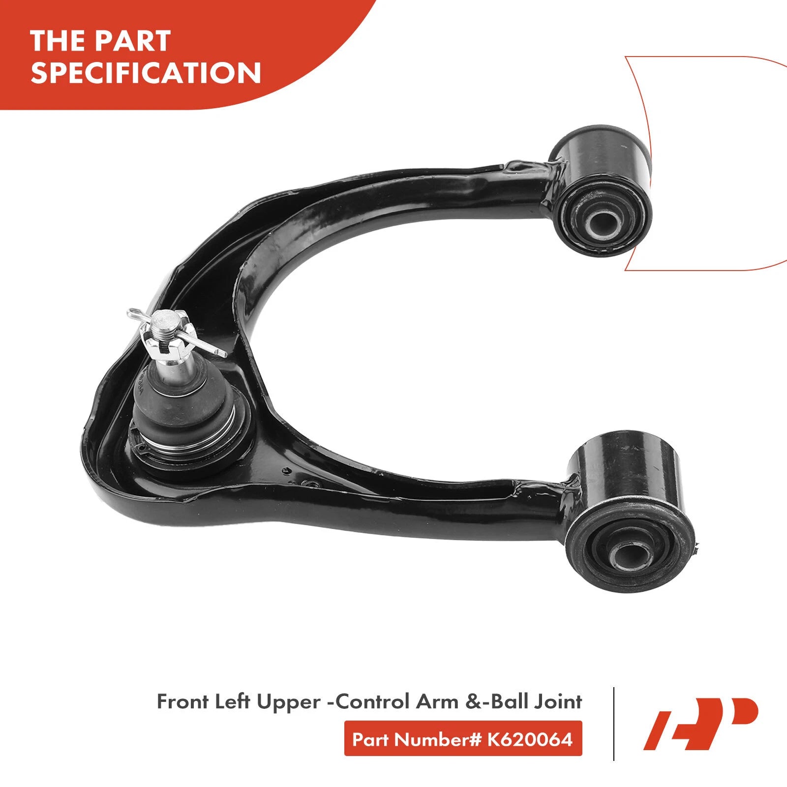 Front Upper Control Arm Ball Joint & Tie Rod for Toyota GX470 4Runner (2003â2009)