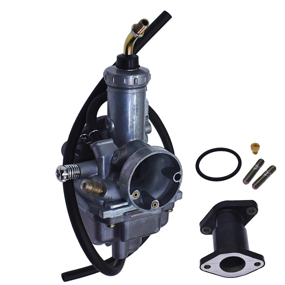 Intake Manifold Boot & Carburetor for Yamaha Breeze 125 (1989–2004)