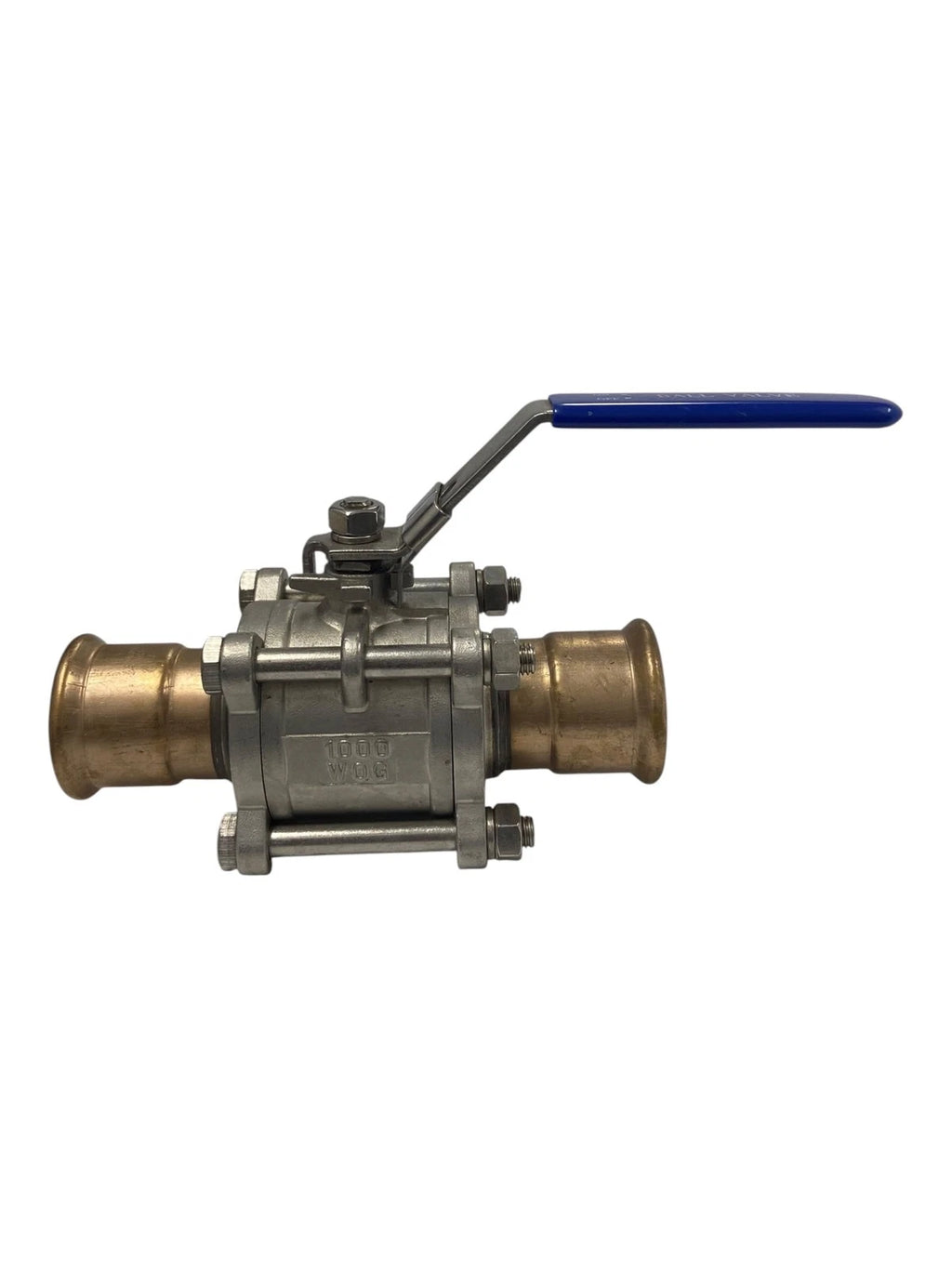 1 1/2" Ball Valve for Cunipress Metric Press-Fit System (1000 WOG)