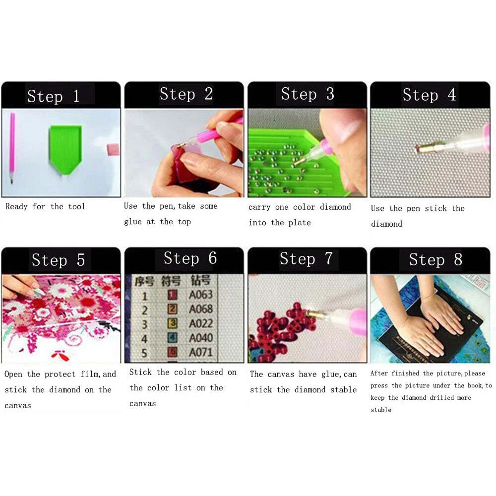 5D Diamond Painting Kit for Home Decor (DIY)
