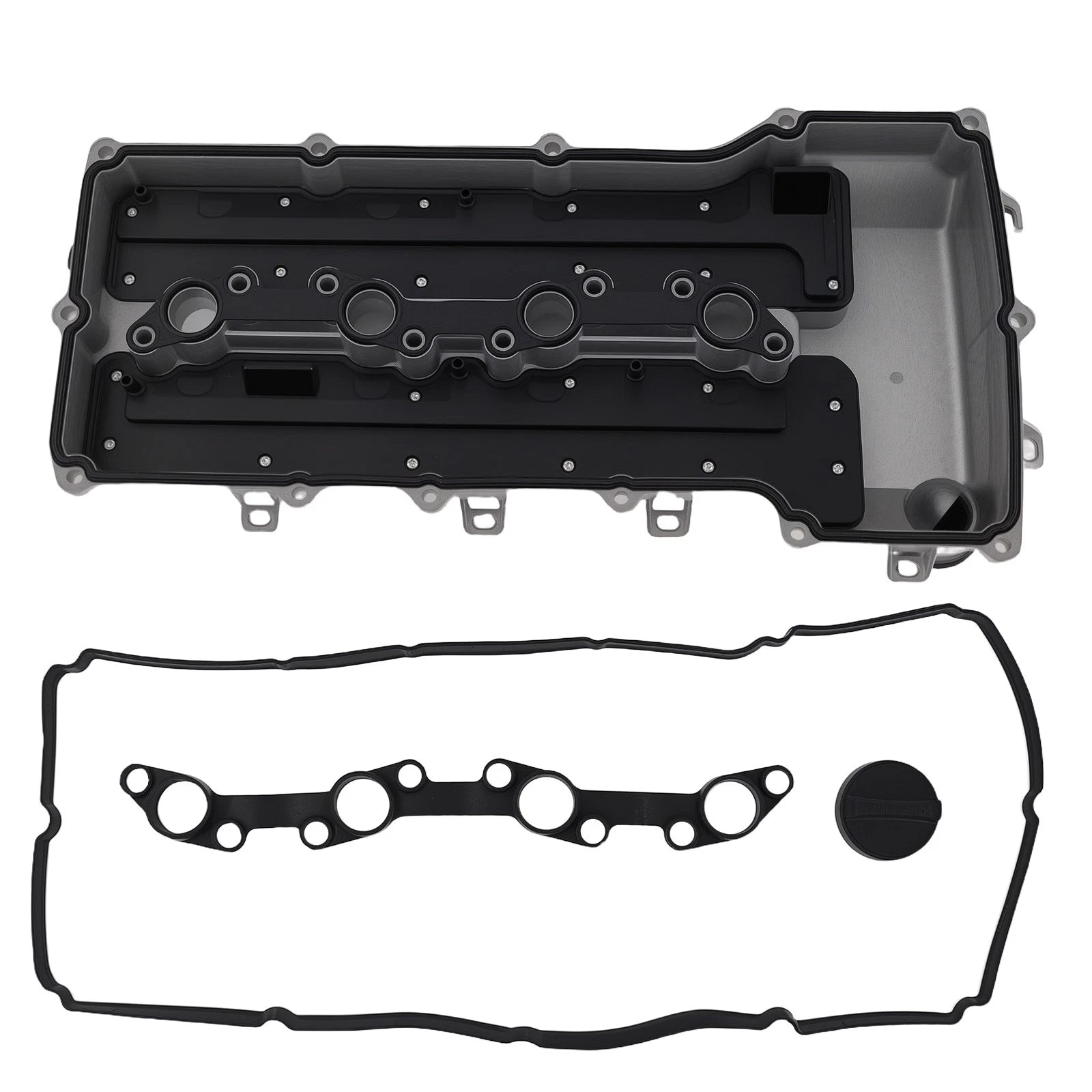 Aluminum Engine Valve Cover with Gasket for Toyota Tacoma (2005–2015)