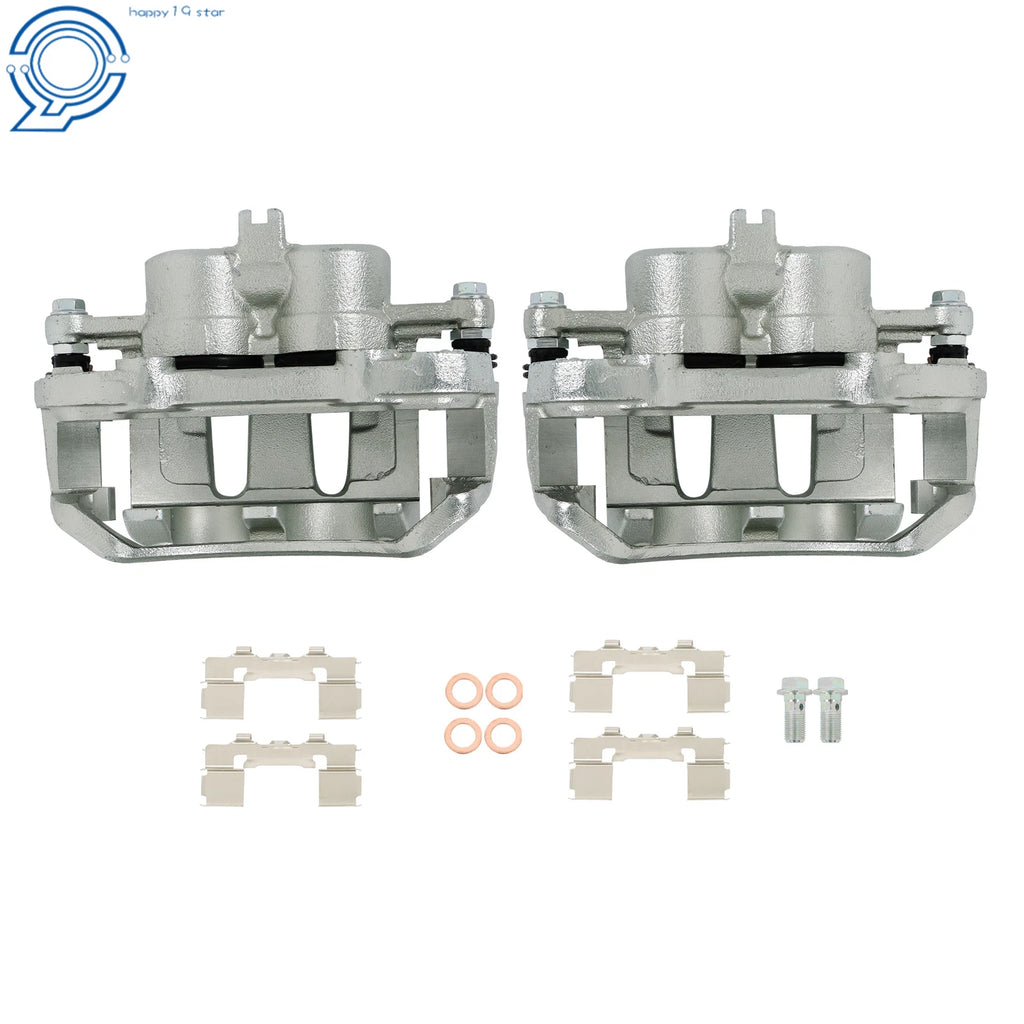 2X Brake Calipers for Nissan Frontier (1998–2004) 4WD Front Left & Right