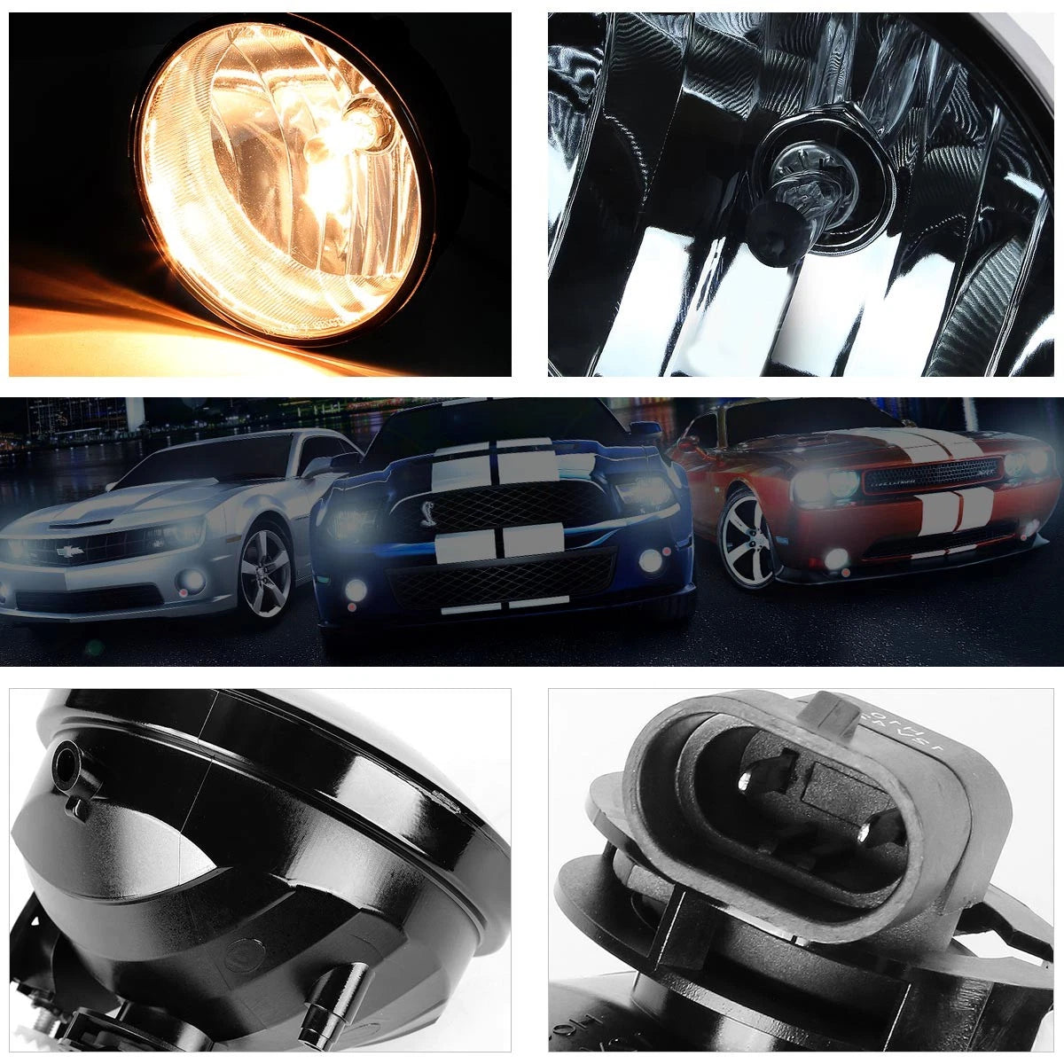LED Halo Ring Projector Headlight for Ford Super Duty (2011–2016)