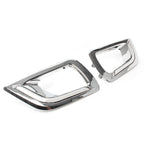 1 Pair DRL LED Daytime Running Light Fog Lamp Bezel for Nissan Navara (15-16)