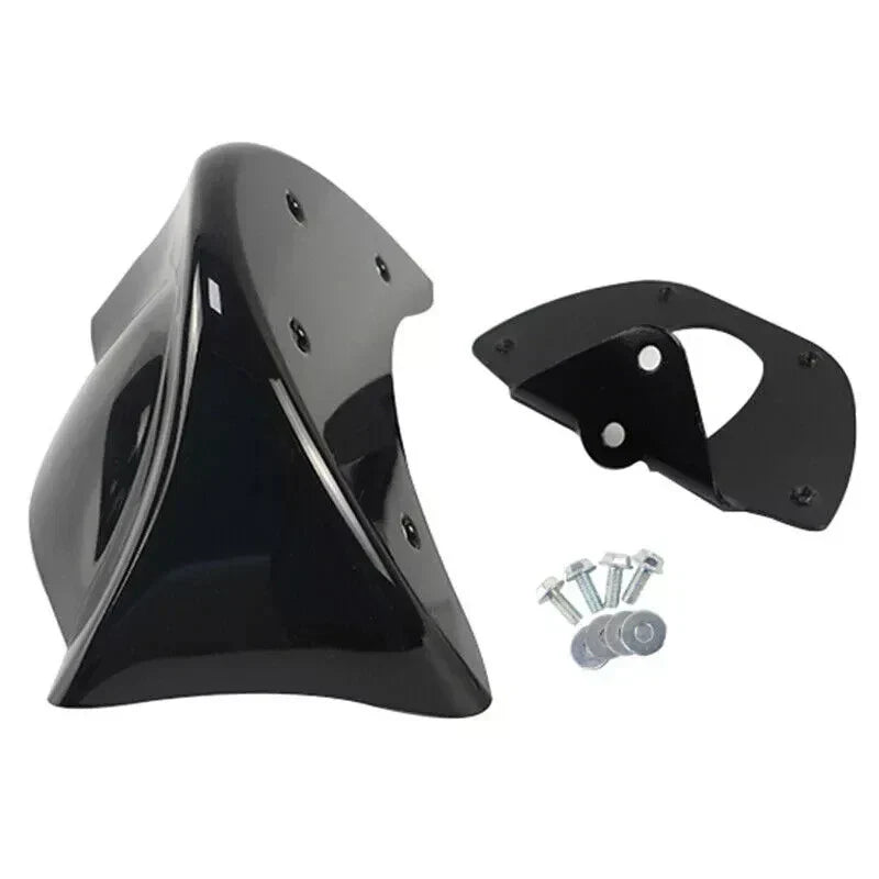 Gloss Black Front Chin Spoiler for Harley Dyna (2006-2017)