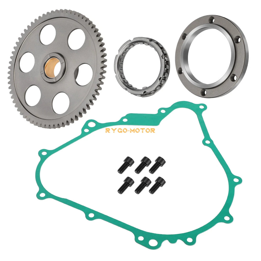 Starter Clutch Bearing Gasket Set for Yamaha Grizzly Kodiak 400 450 (2000–2018)