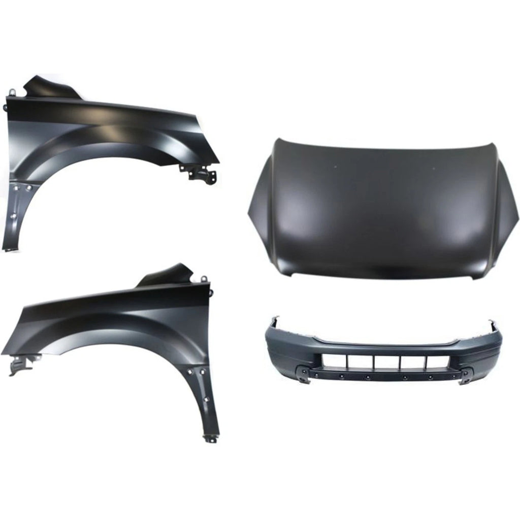 Hood Front Panel for Honda Pilot (2003–2005)