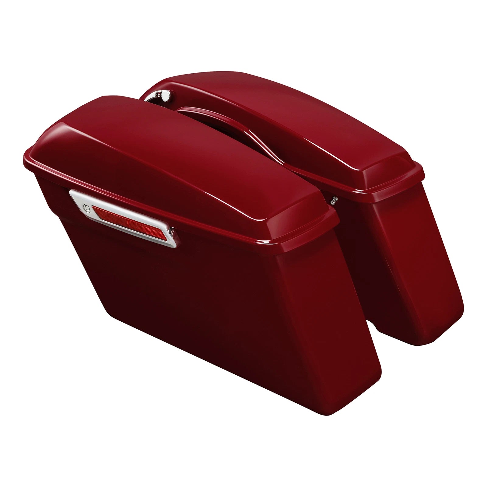 Hard Saddlebags for Harley Touring Street Road Glide (2014–2023) Billiard Red