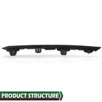 Front Bumper Insert Grille Trim Molding for Toyota RAV4 (2019–2023)