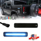 Smoke LED Fender Side Marker Signal Lights for Hummer H2 (2003–2009)