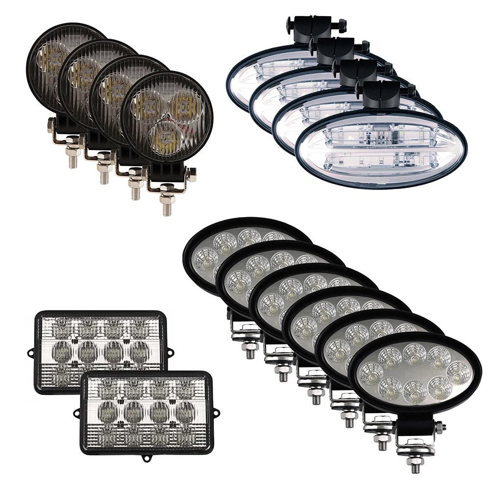 LED Flood Beam Light Kit for John Deere Combines (Pkg. of 16)