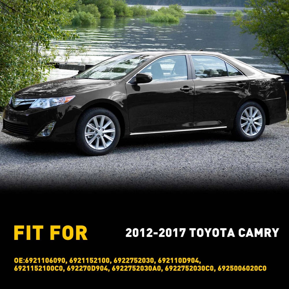 1X Outside Door Handle for Toyota Camry (2012â2017) Black