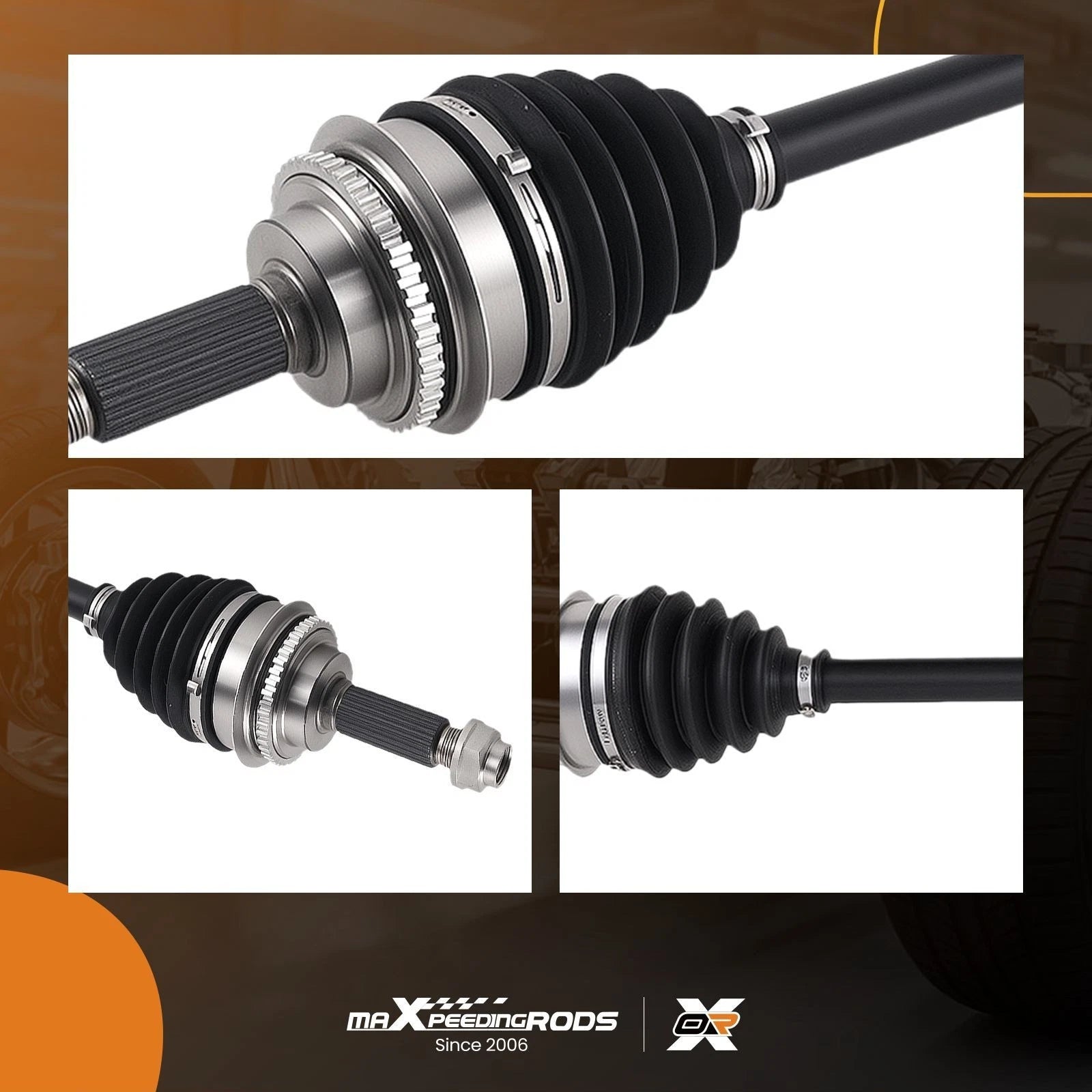 CV Half Shaft Axle Set for Subaru (2004-2006) Front Driver/Passenger Side