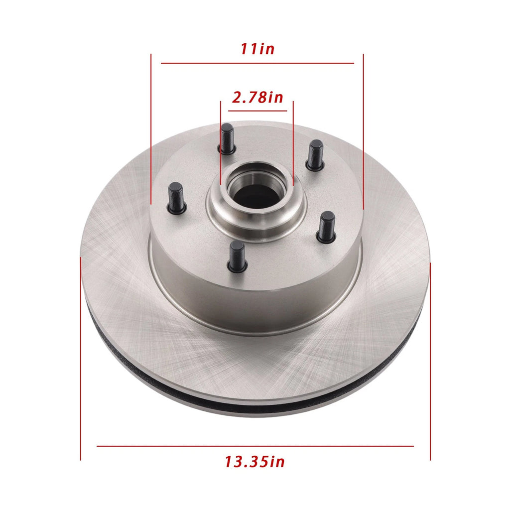 Front Disc Brake Kit for Oldsmobile Cutlass Pontiac (1968-1972)