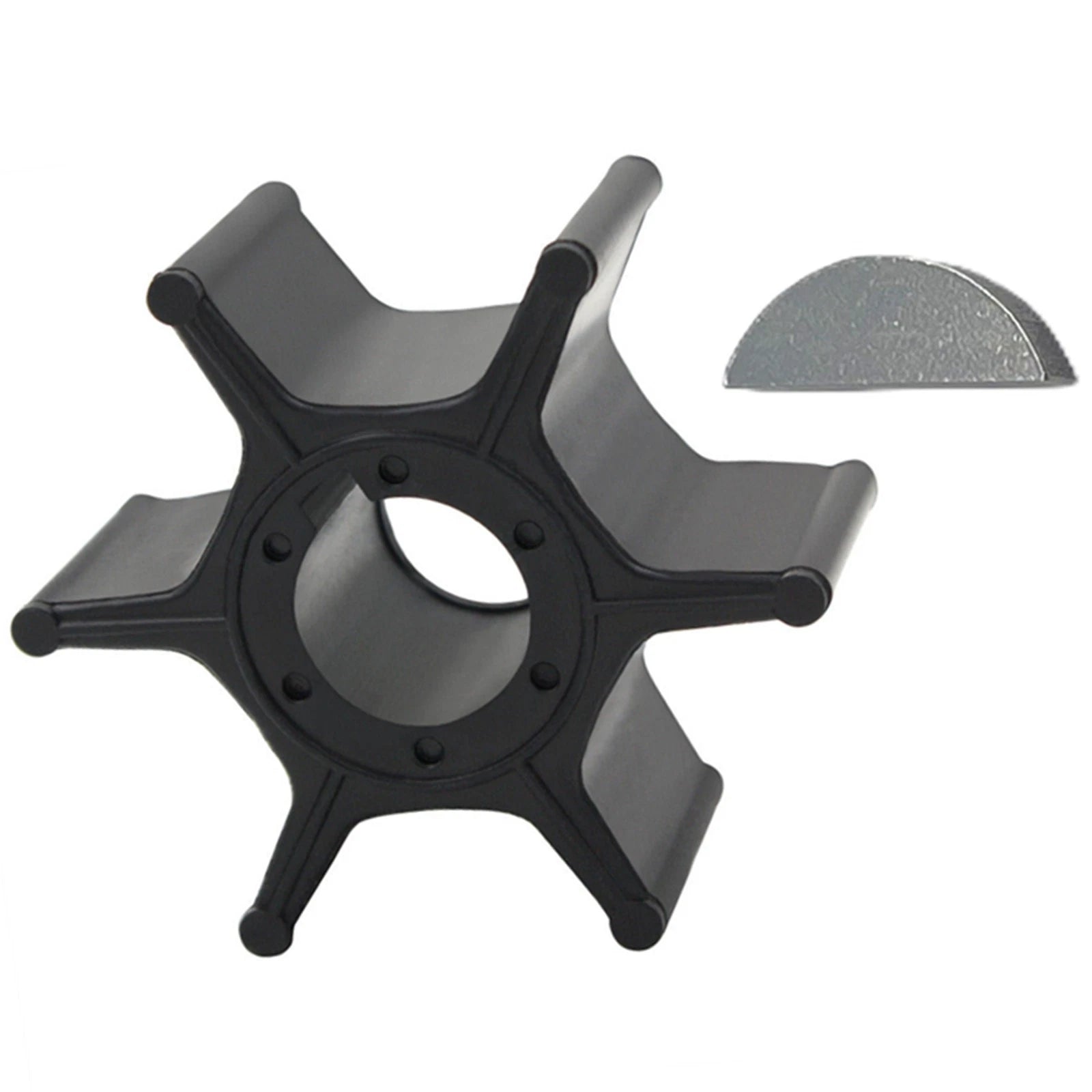 Water Pump Impeller with Key for Suzuki 8/9.9 HP Outboard (17461-92D02)