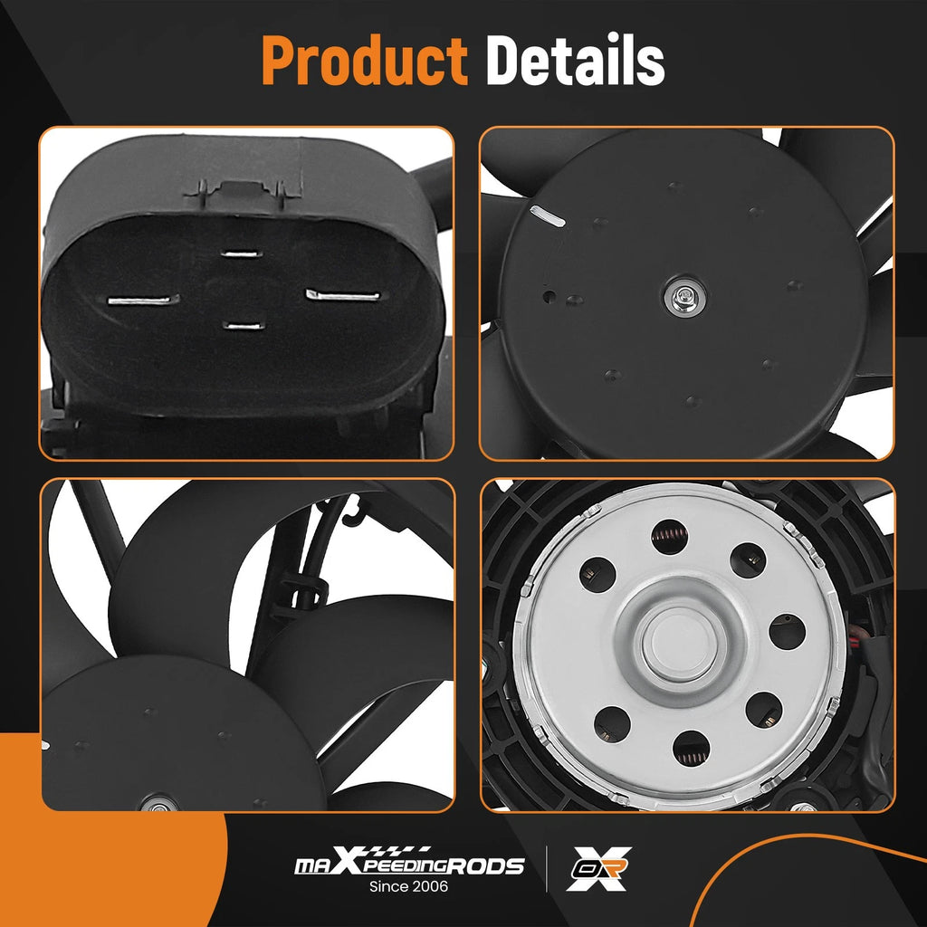 Engine Cooling Fan Assembly for Buick Encore Chevrolet Trax (2014-2019)