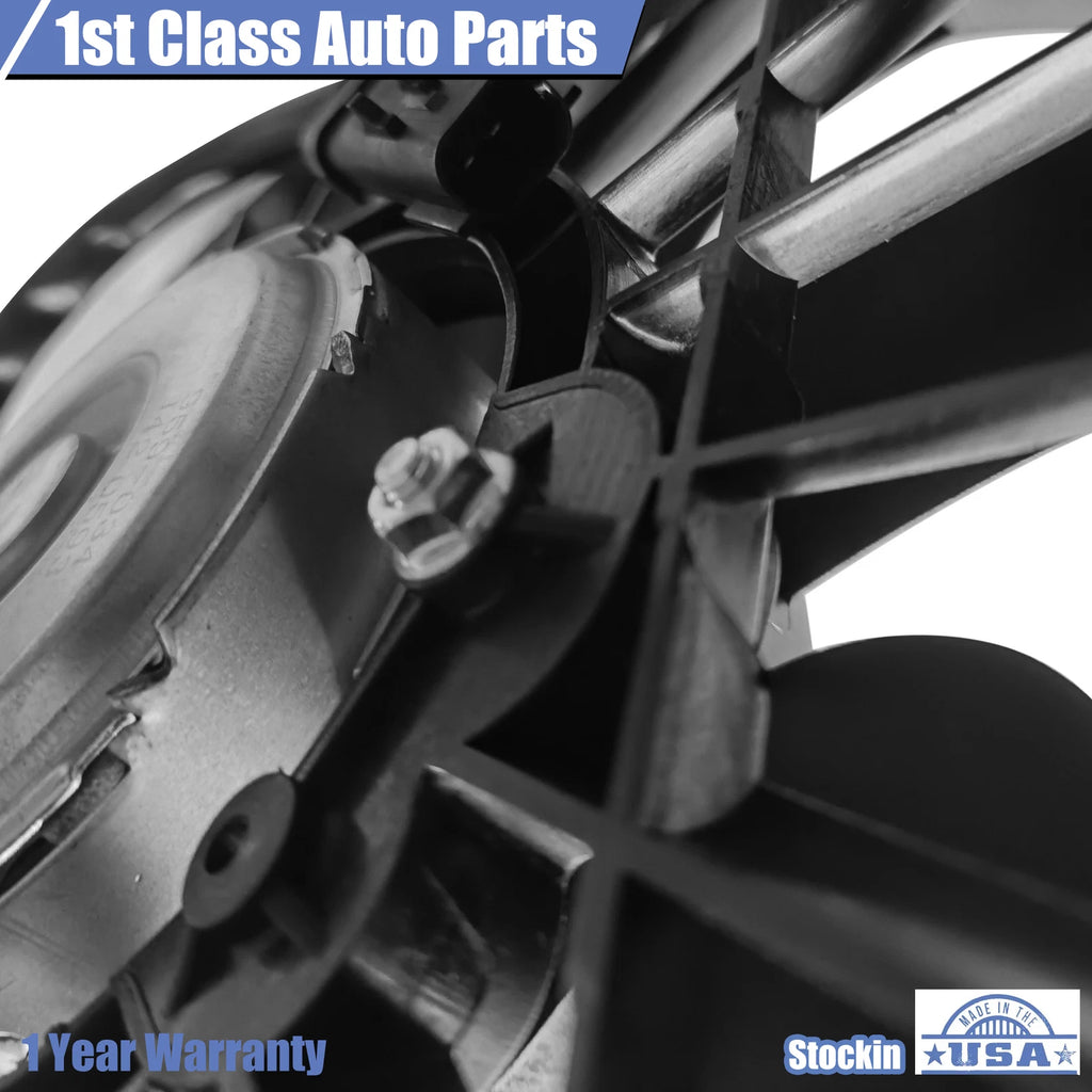 Dual Radiator Fan with Motor for Chrysler Town & Country, Dodge Grand (2005–2007)