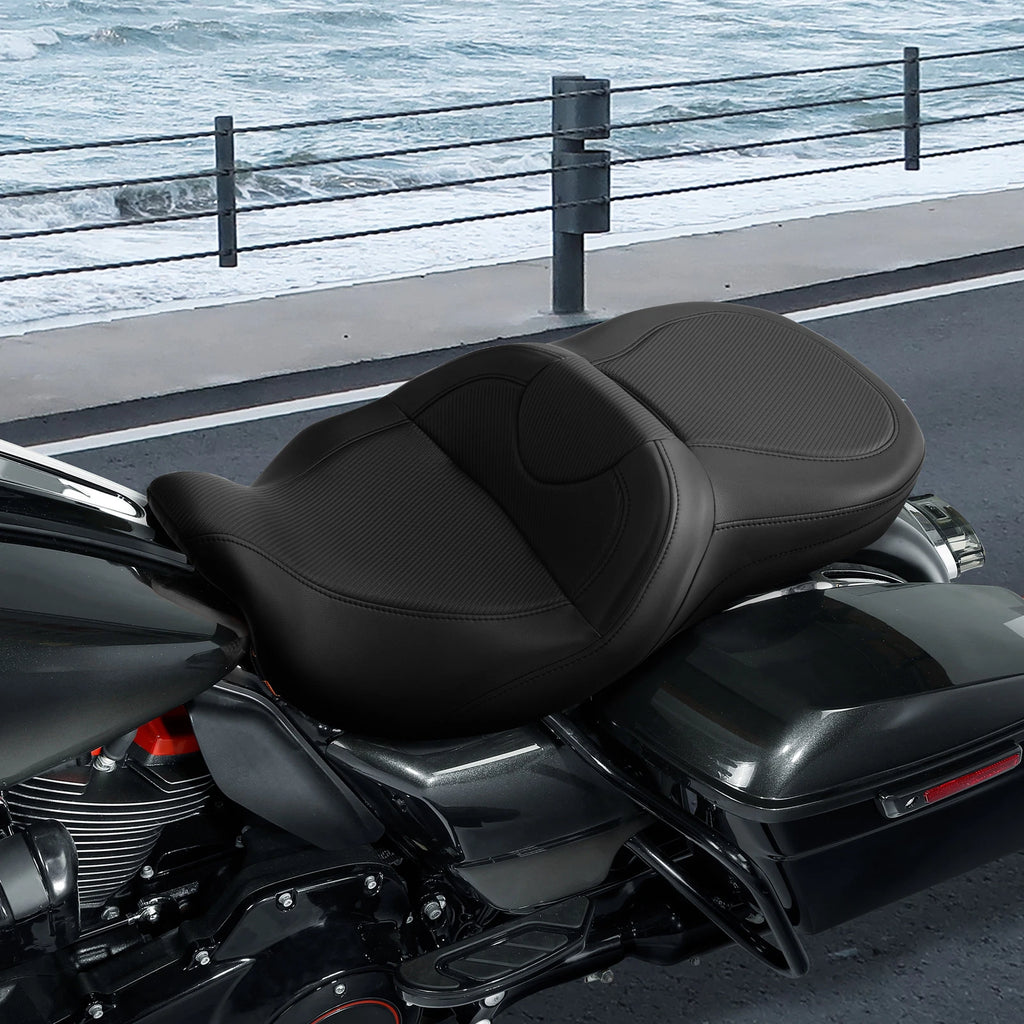 Rider Driver Passenger Seat for Harley Touring Electra Street Glide (2009–2023)