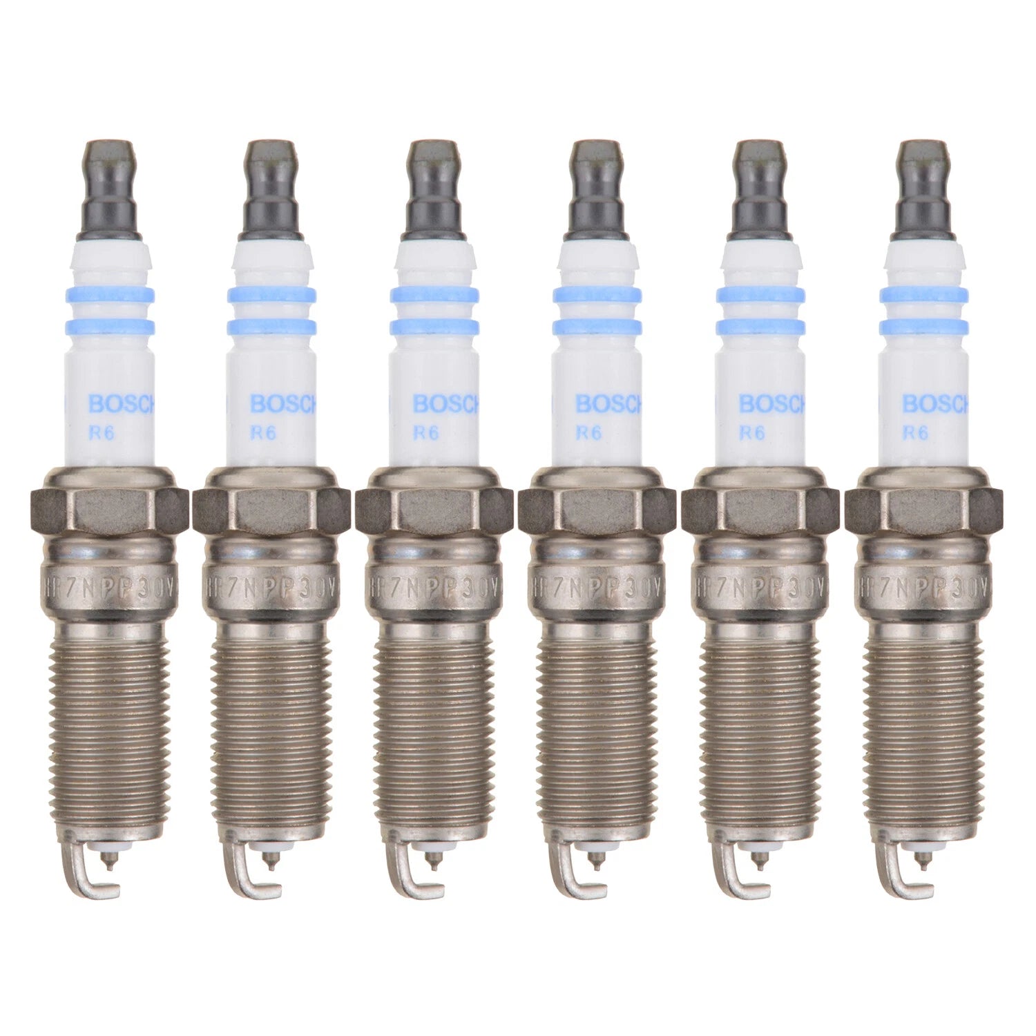 Set of 6 Bosch OE Fine Wire Platinum Spark Plugs for Ford Edge (2007–2014)