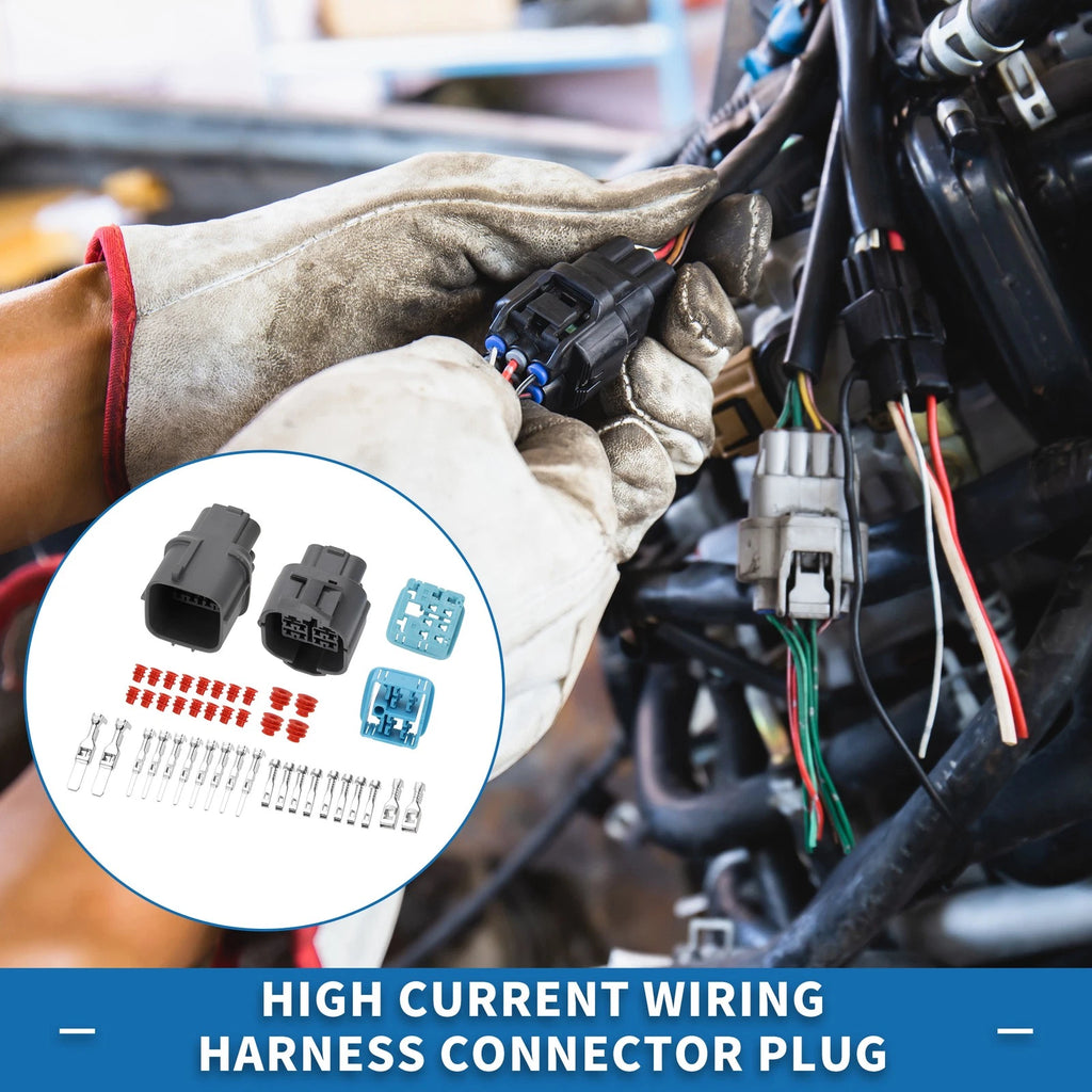 10 Pin High Current Wiring Harness Connector Plug for Honda Acura 