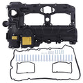 Black Aluminum Engine Valve Cover for BMW X3 X4 X5 Z4 (2013–2018)