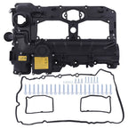 Black Aluminum Engine Valve Cover for BMW X3 X4 X5 Z4 (2013–2018)