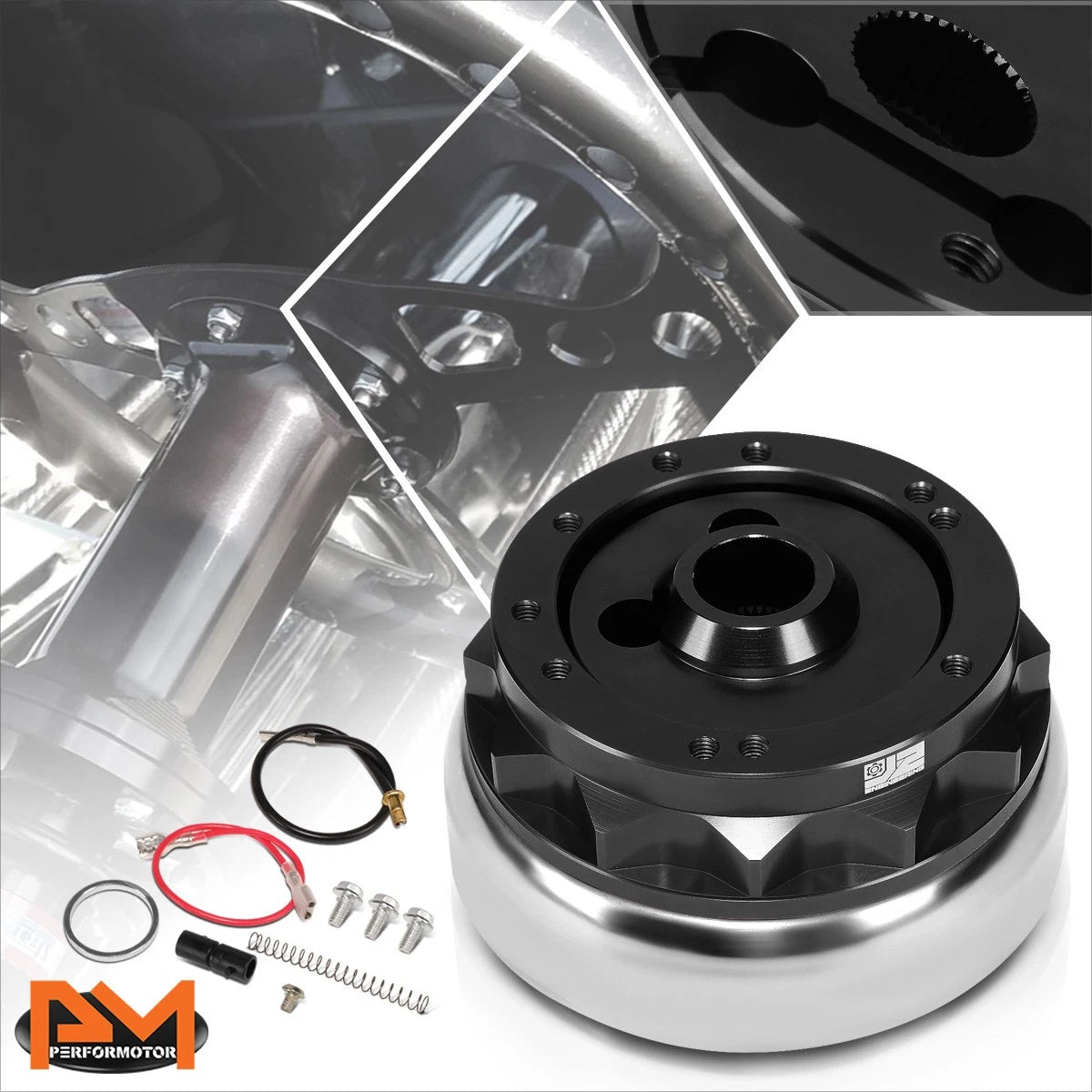 J2 Steering Wheel Short Hub Adapter for Ford Mustang/Fairlane (1965–1969)