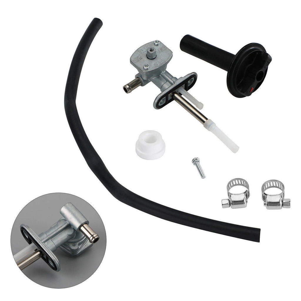Fuel Valve Petcock & Lever Screw for Kawasaki Prairie 360 (2003–2013)