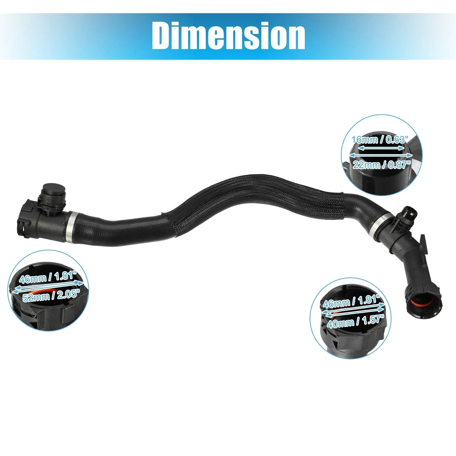 Water Pipe Radiator for BMW F20N F21N F22
