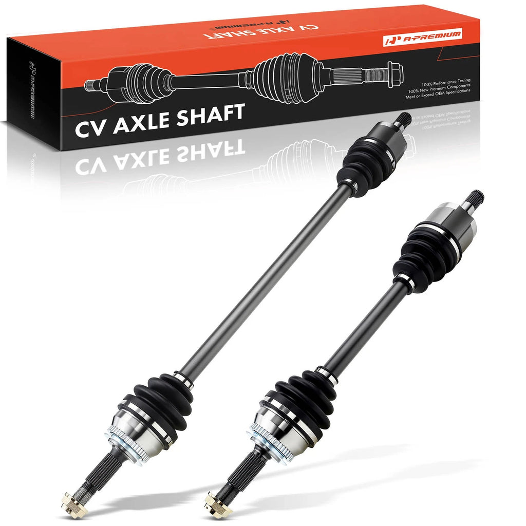 Pair Front CV Axle Assembly for Hyundai Elantra (2001–2006) Kia Spectra