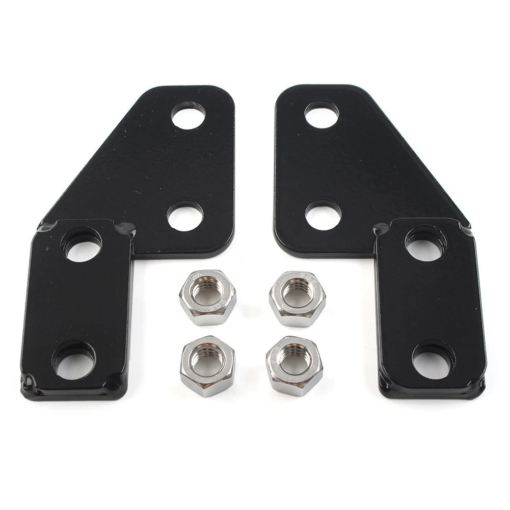 License Plate Bracket Bar Eliminator for Harley FLT FLHT (1997–2008) Pair Black