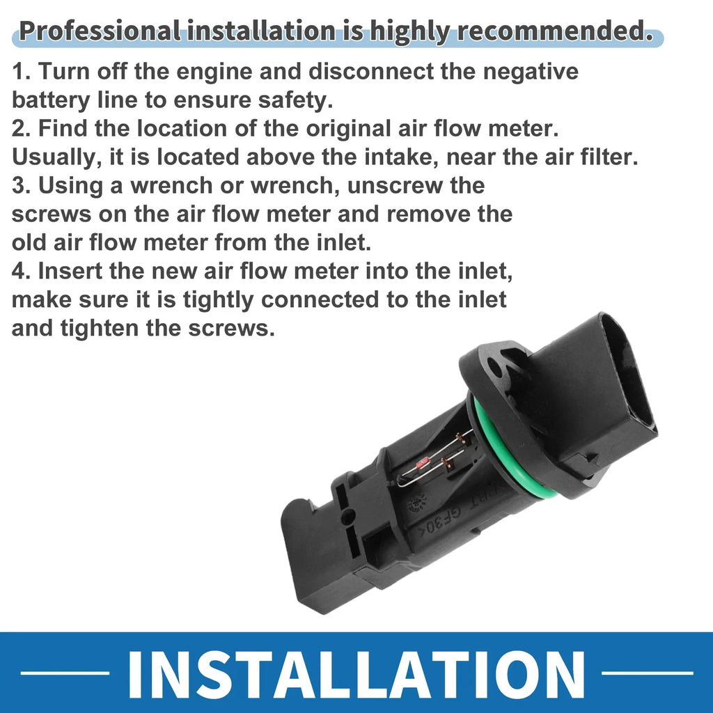 MAF Mass Air Flow Sensor for Mercedes-Benz SLK55 AMG V8 (2005-2011)