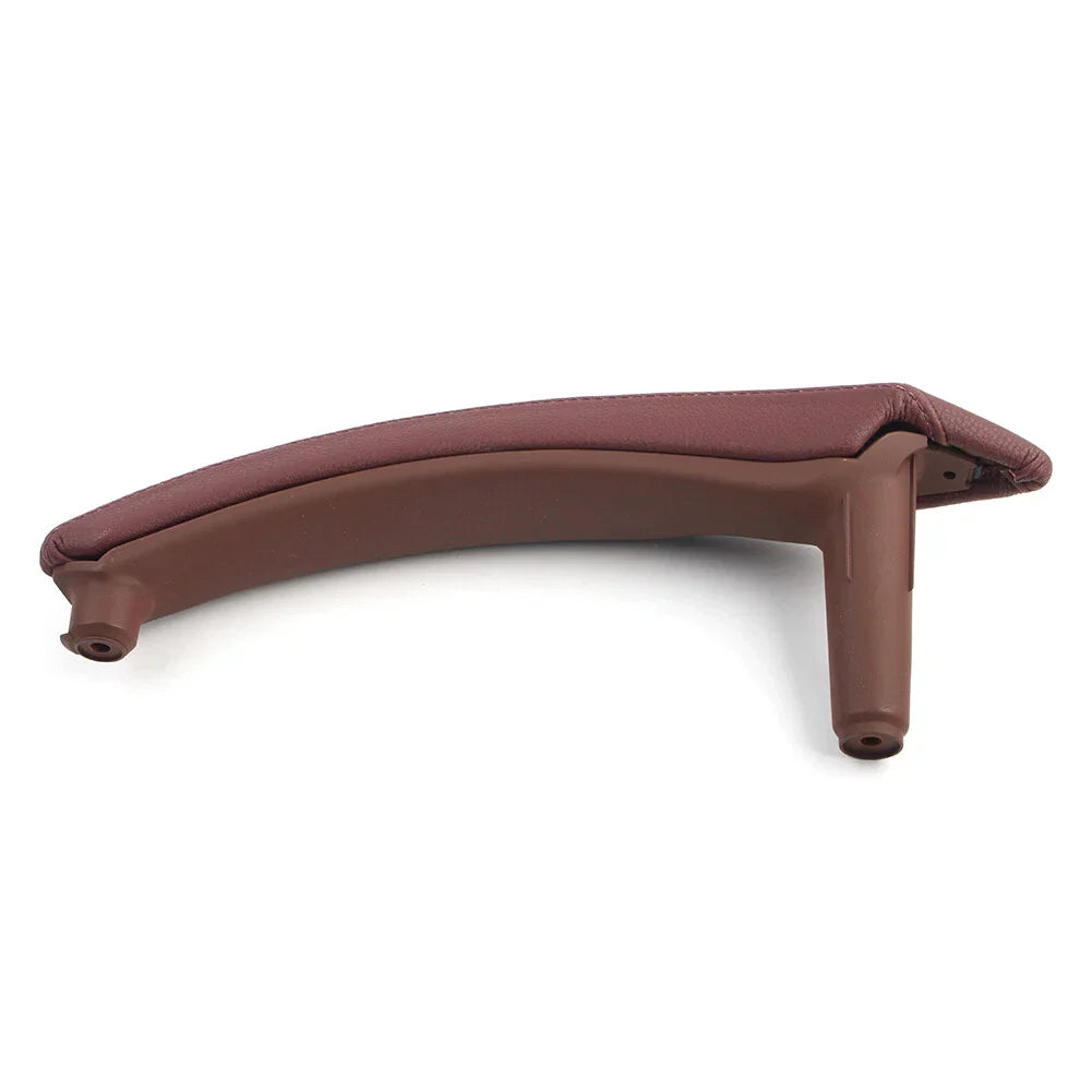 Red Brown ABS Door Trim Pull Handle Left Side for BMW X5 X6 (2007-2013)