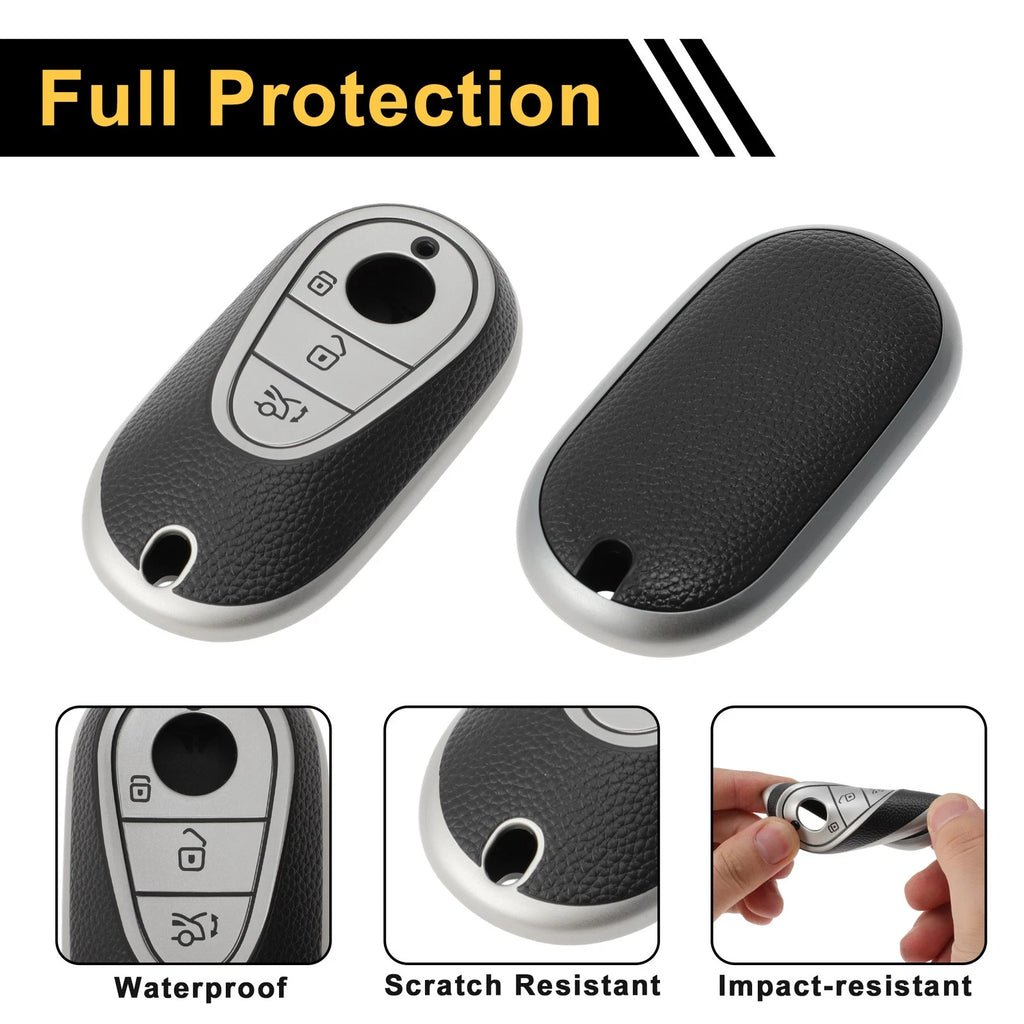 Key Fob Shell Cover Case for Mercedes-Benz C-Class W206 (2022–2023)